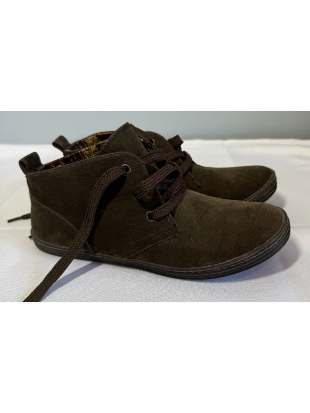 Blowfish Malibu Womens 6 Brown Chukka Ankle Boots Lace Up Casual Comfort Shoes